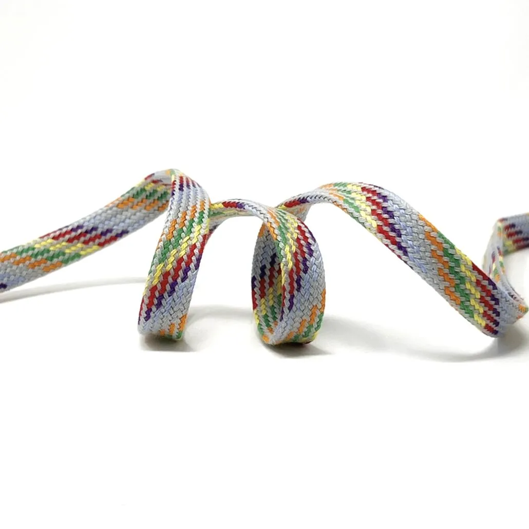 8MM FLAT DRAWSTRING CORD 100% COTTON