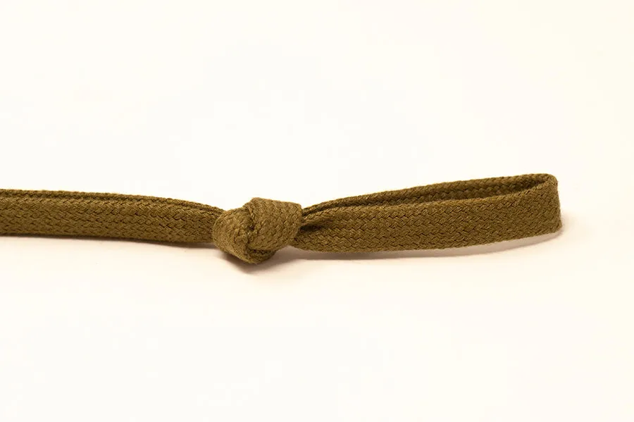 8MM FLAT DRAWSTRING CORD 100% COTTON