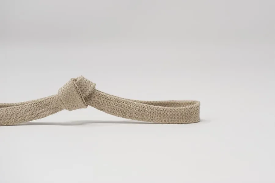 8MM FLAT DRAWSTRING CORD 100% COTTON