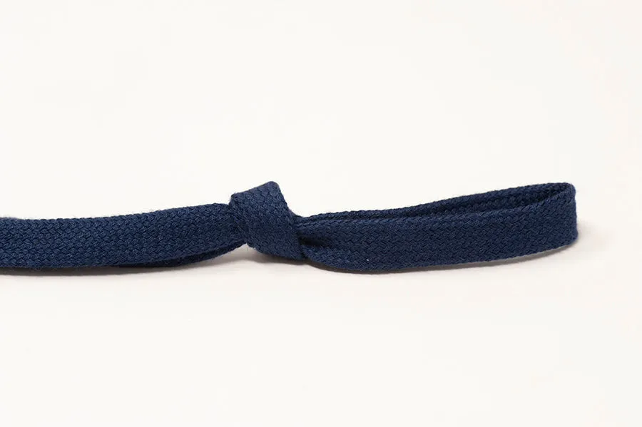 8MM FLAT DRAWSTRING CORD 100% COTTON