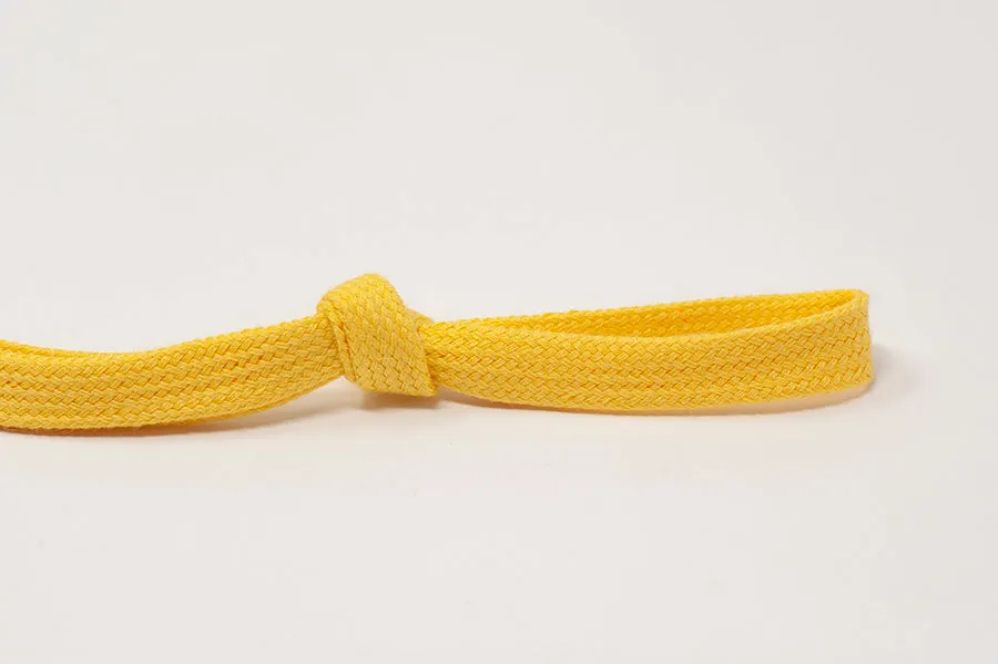 8MM FLAT DRAWSTRING CORD 100% COTTON