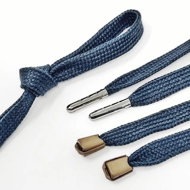 8MM FLAT DRAWSTRING CORD 100% COTTON