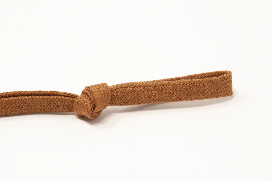 8MM FLAT DRAWSTRING CORD 100% COTTON