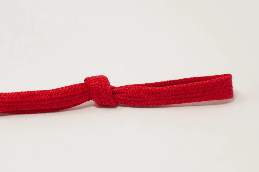 8MM FLAT DRAWSTRING CORD 100% COTTON