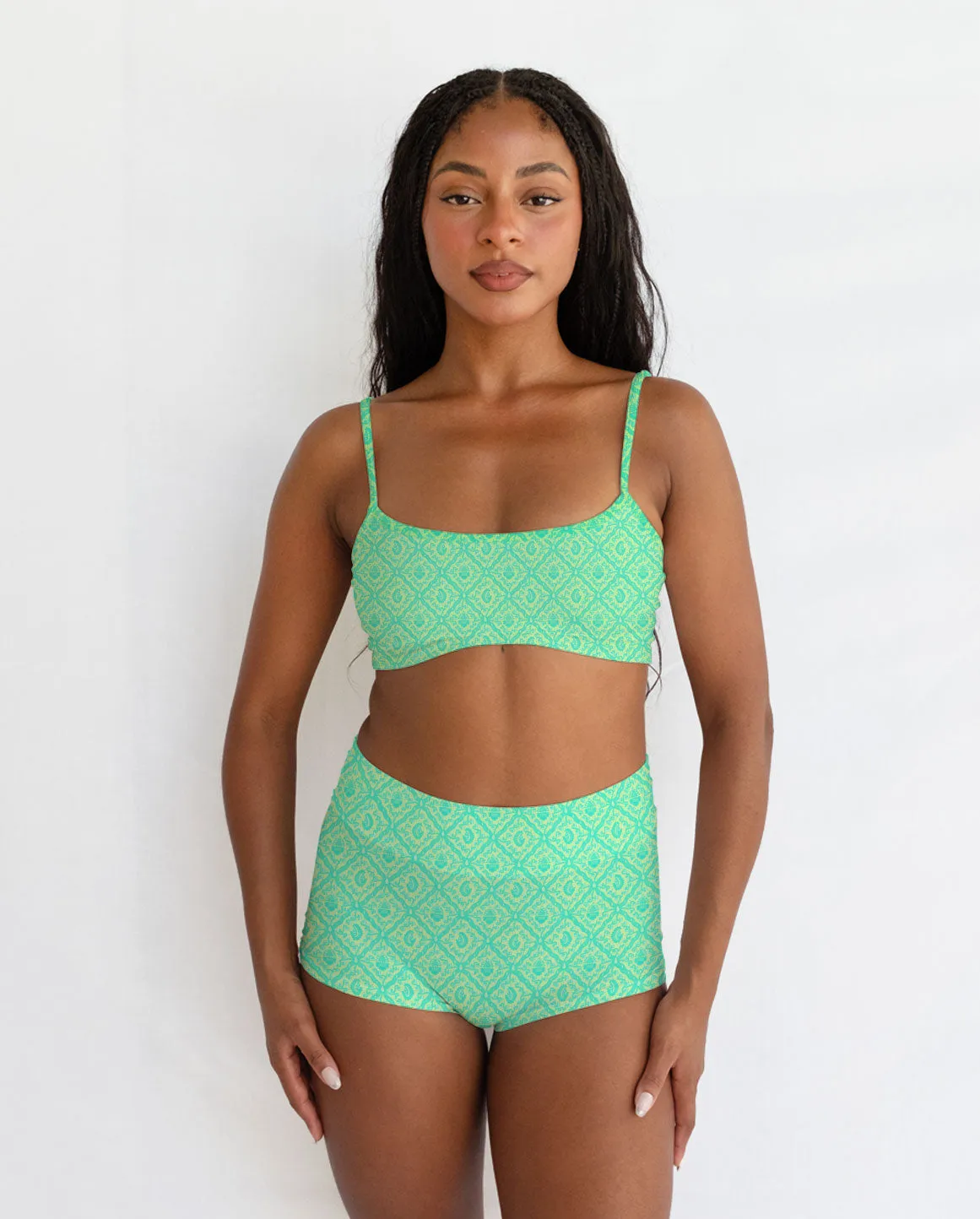 Batik Sidoluhur Soft Blue Tube Style Bra