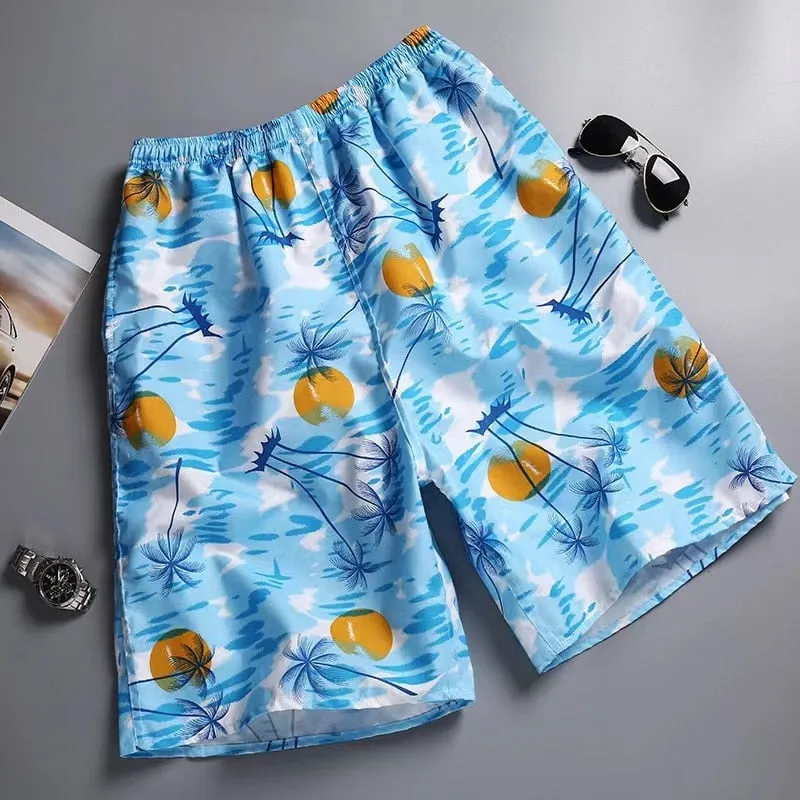 Camouflage Print Quick Dry Surf Shorts