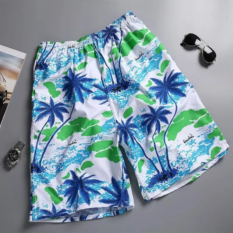 Camouflage Print Quick Dry Surf Shorts