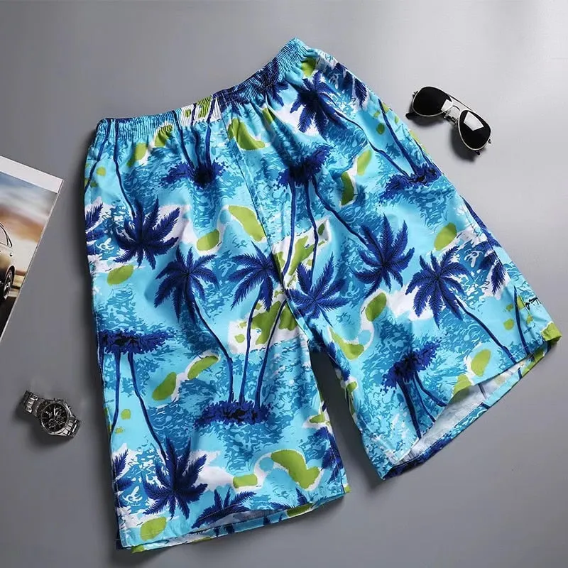 Camouflage Print Quick Dry Surf Shorts