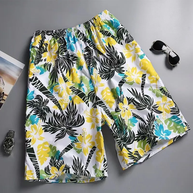Camouflage Print Quick Dry Surf Shorts