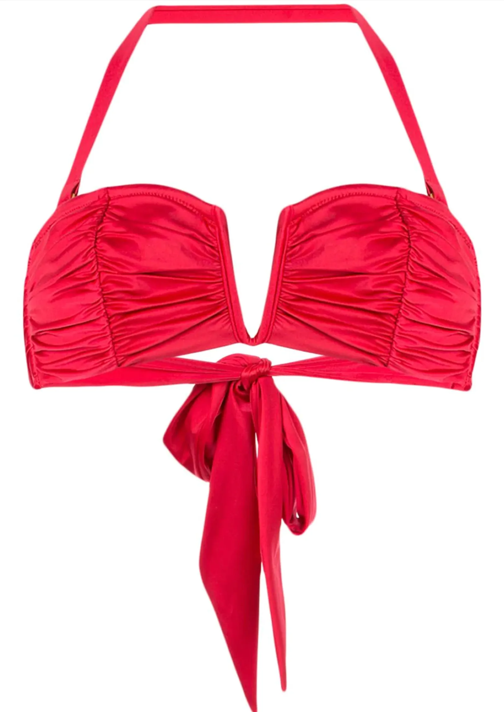 Cerise Deep V Bandeau | Cherry
