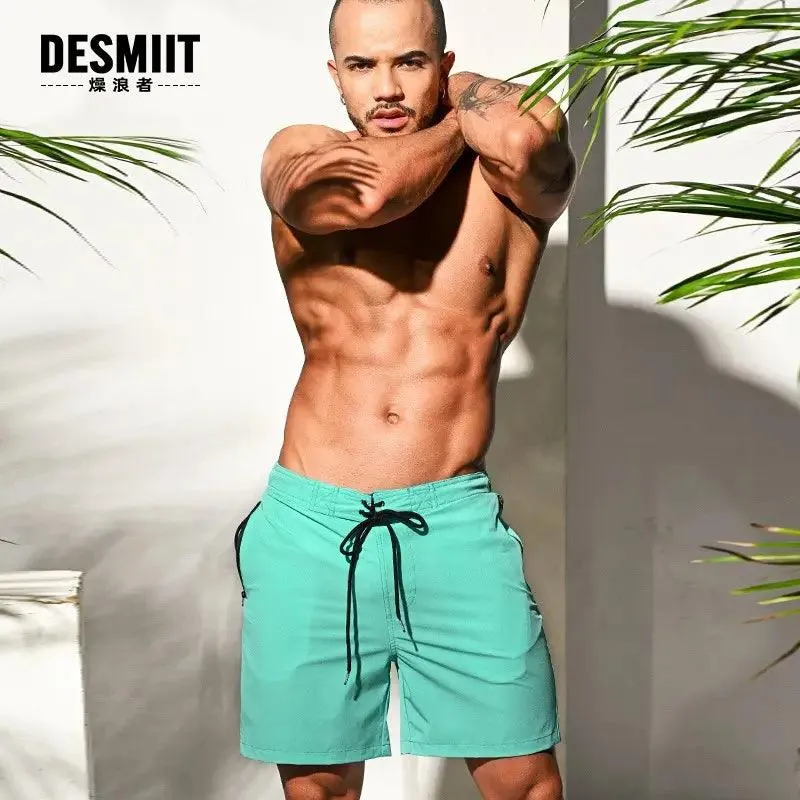 Desmiit Men's Board Shorts - Quick Dry Swim & Sports Trunks