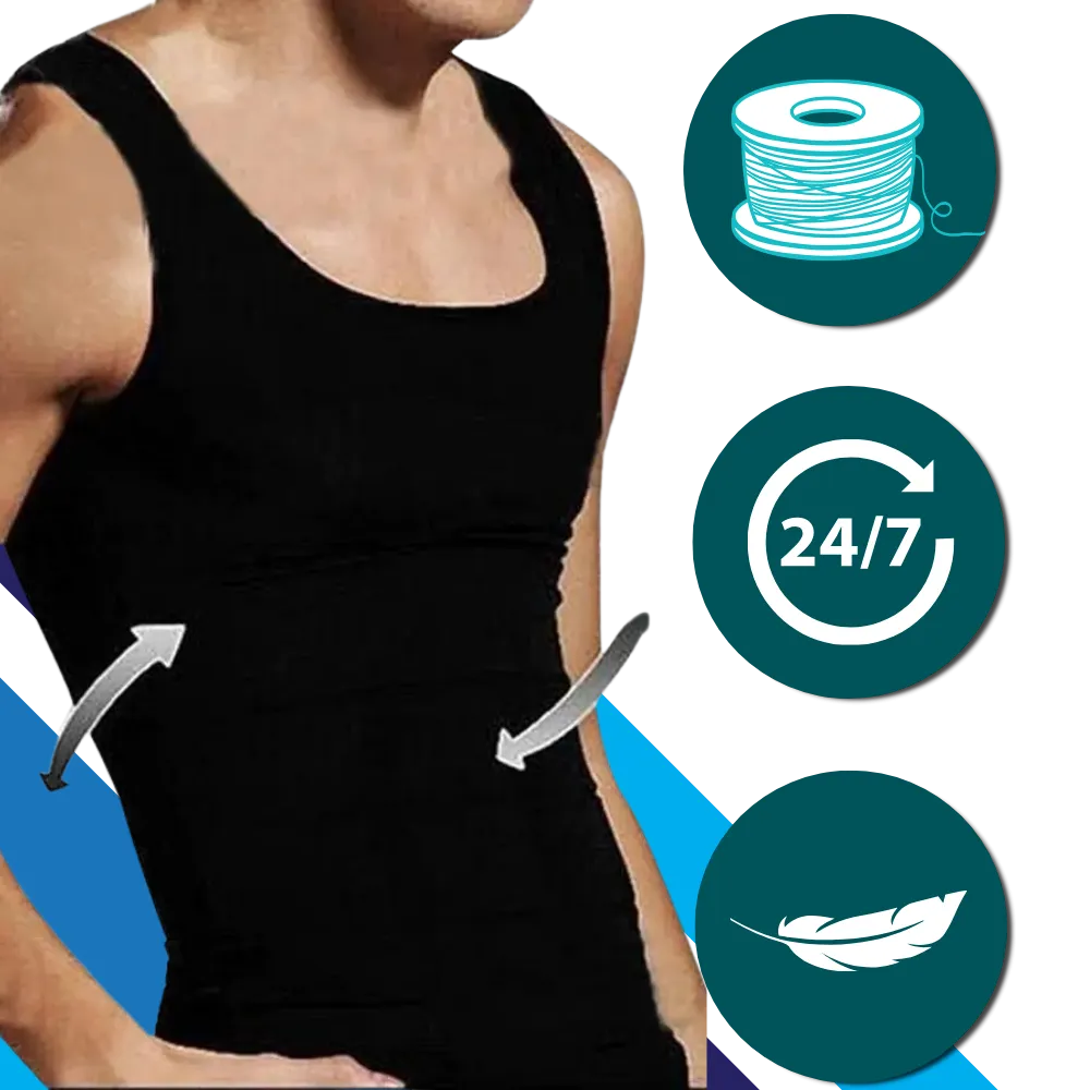 Discreet Men's Slimming Body Shaper