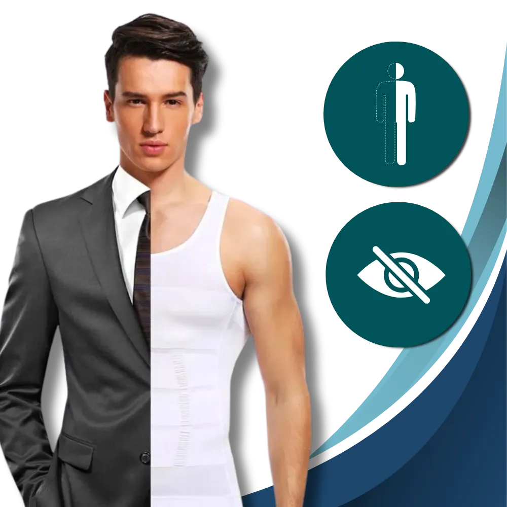 Discreet Men's Slimming Body Shaper