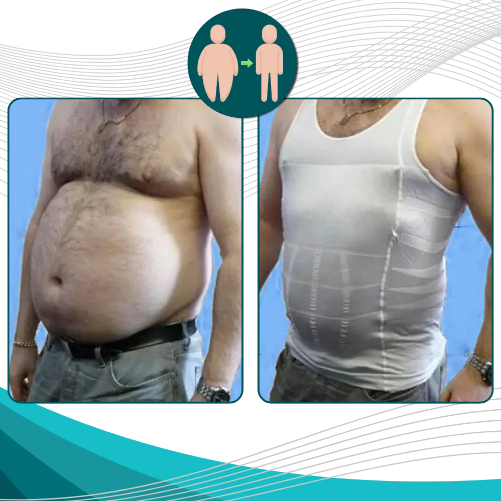 Discreet Men's Slimming Body Shaper