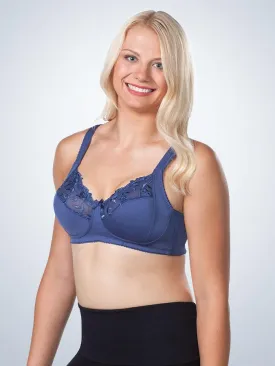 Dreamy Comfort Wireless Lace Half Cup Full Figure Bra (5204)-RYNV-42A