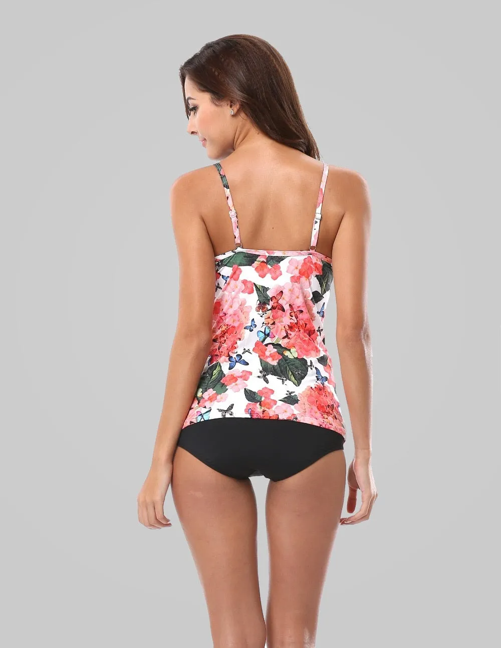 ELLA - Floral Push Up Two-piece Set