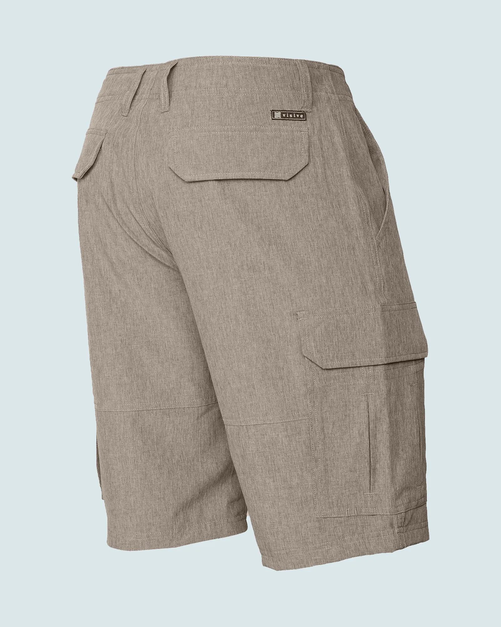 Export Mens Cargo Hybrid  Short - Black
