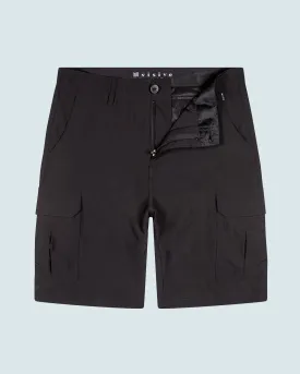 Export Mens Cargo Hybrid  Short - Black