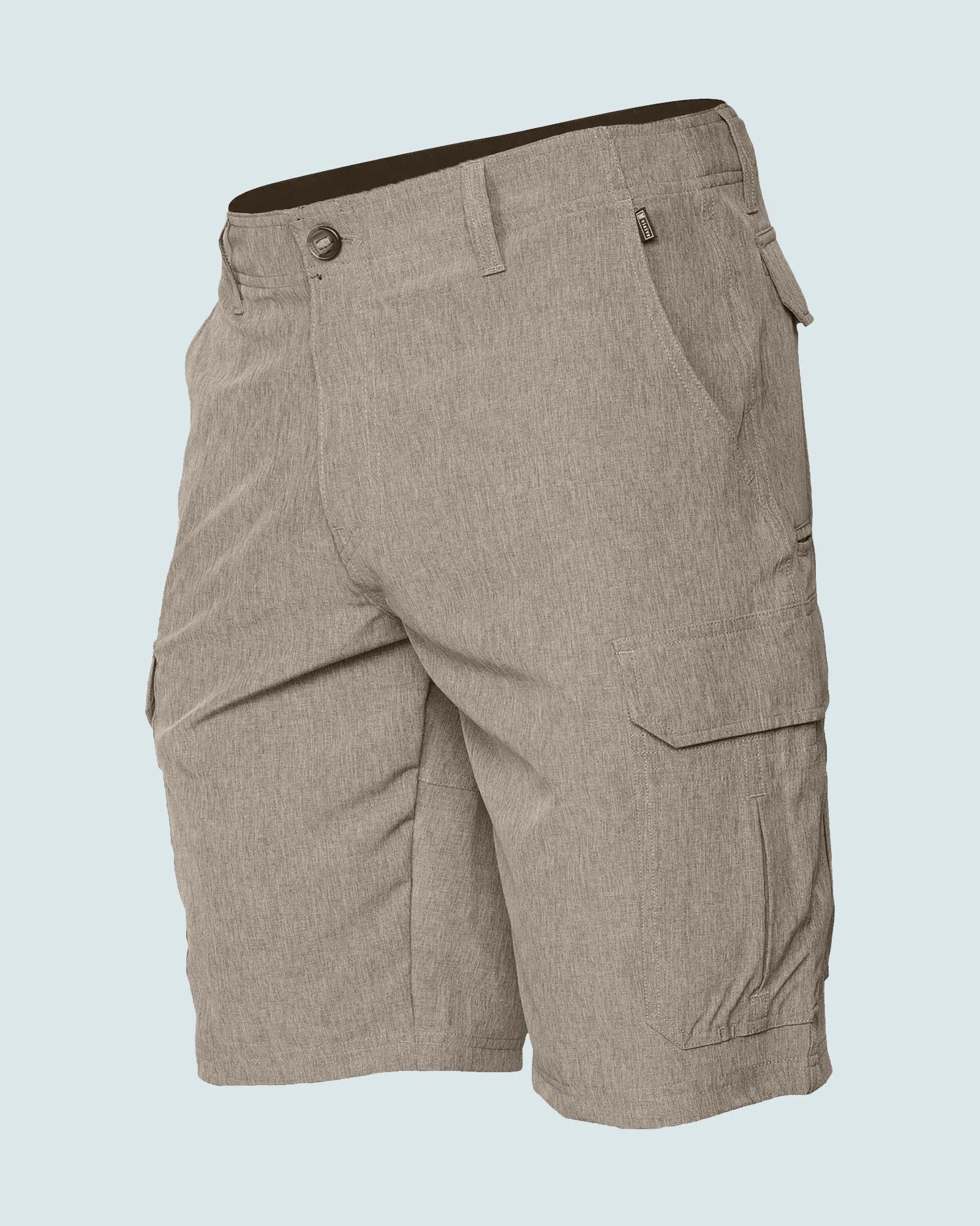Export Mens Cargo Hybrid  Short - Black