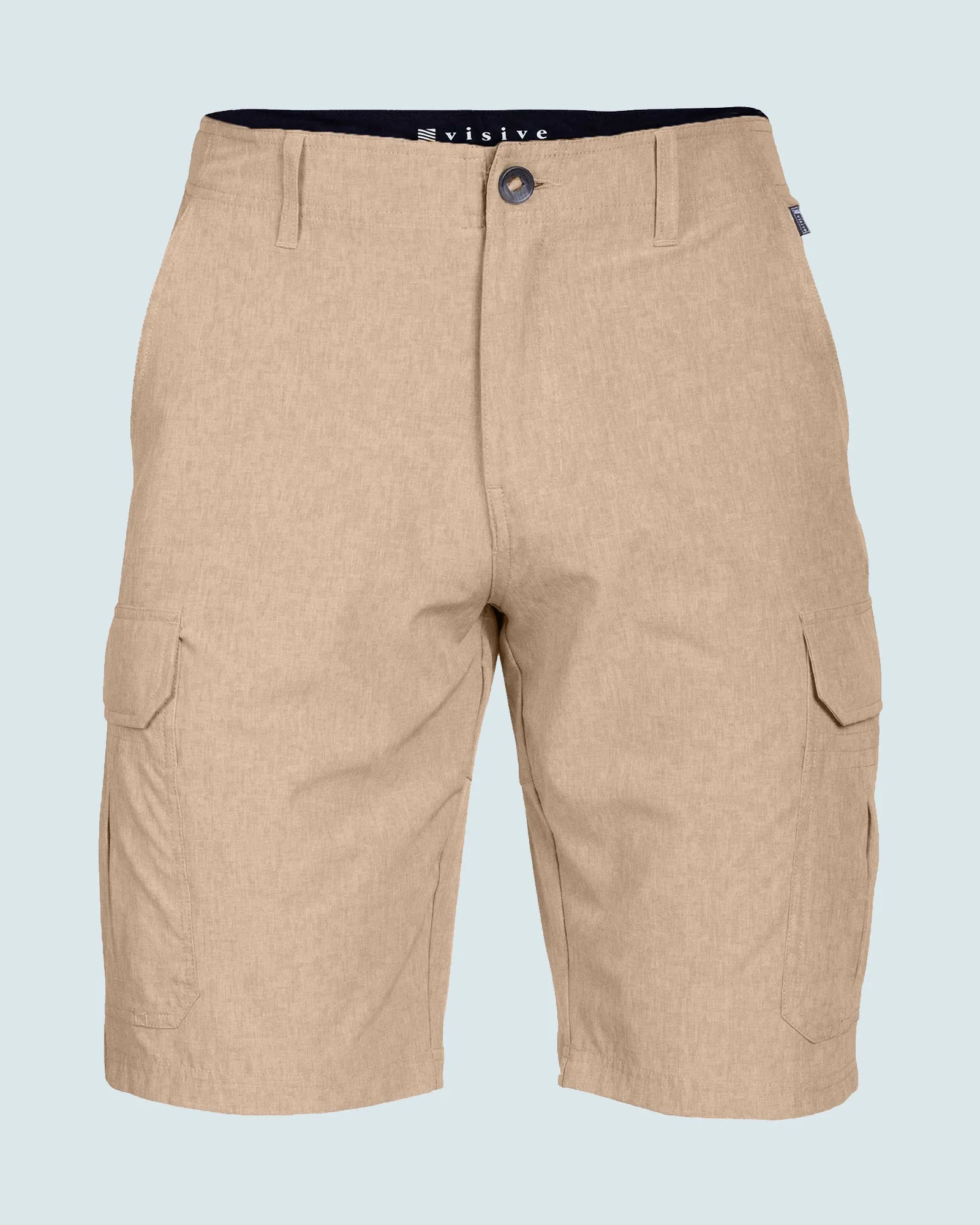 Export Mens Cargo Hybrid  Short - Khaki