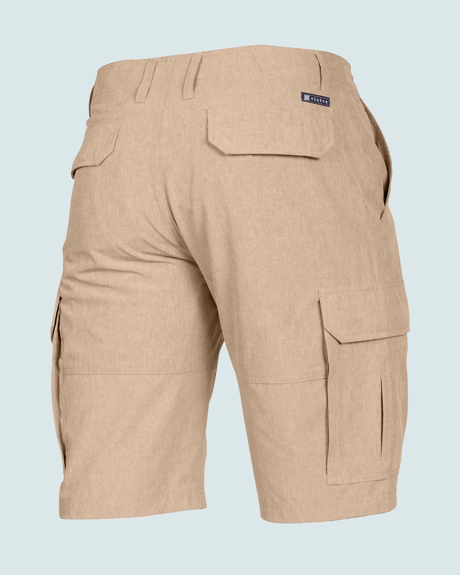 Export Mens Cargo Hybrid  Short - Khaki