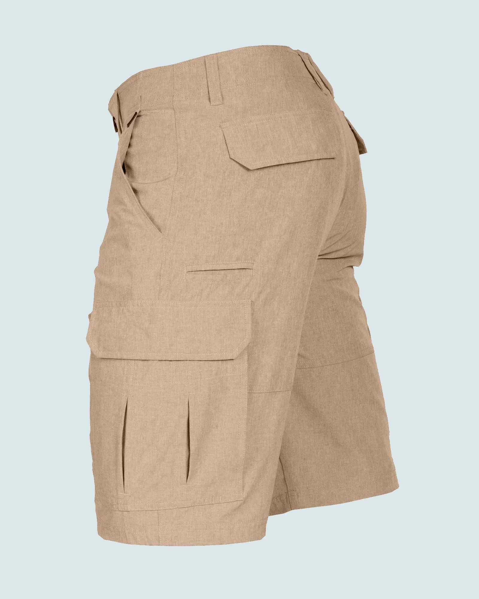 Export Mens Cargo Hybrid  Short - Khaki