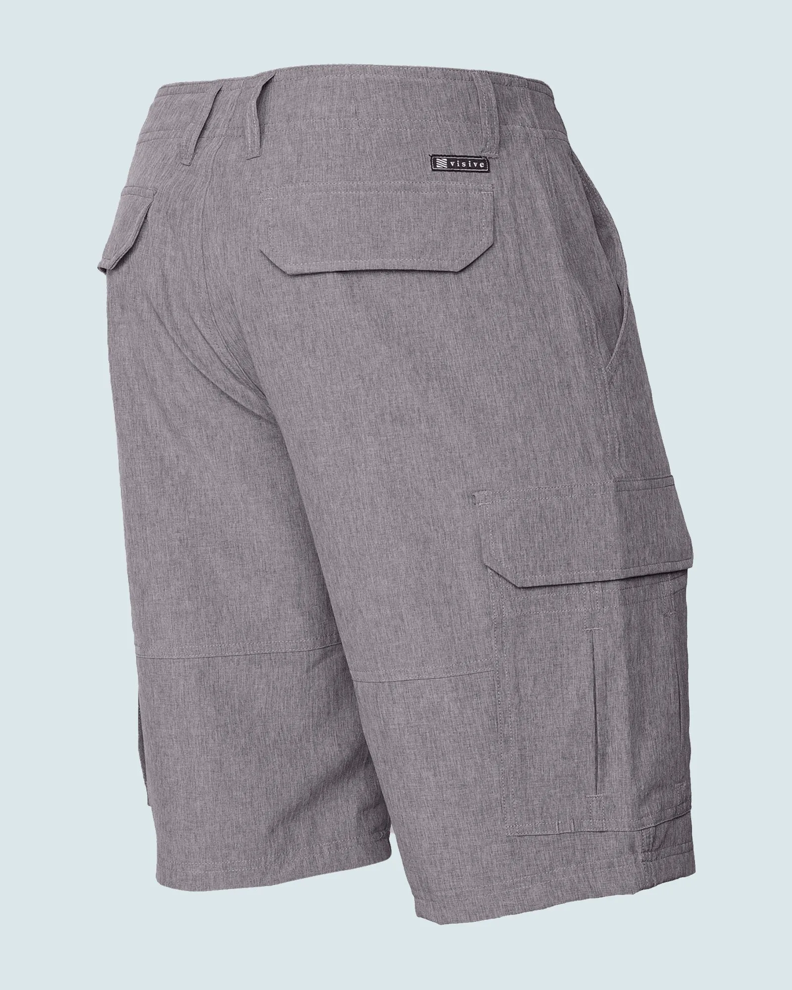 Export Mens Cargo Hybrid  Short - Khaki