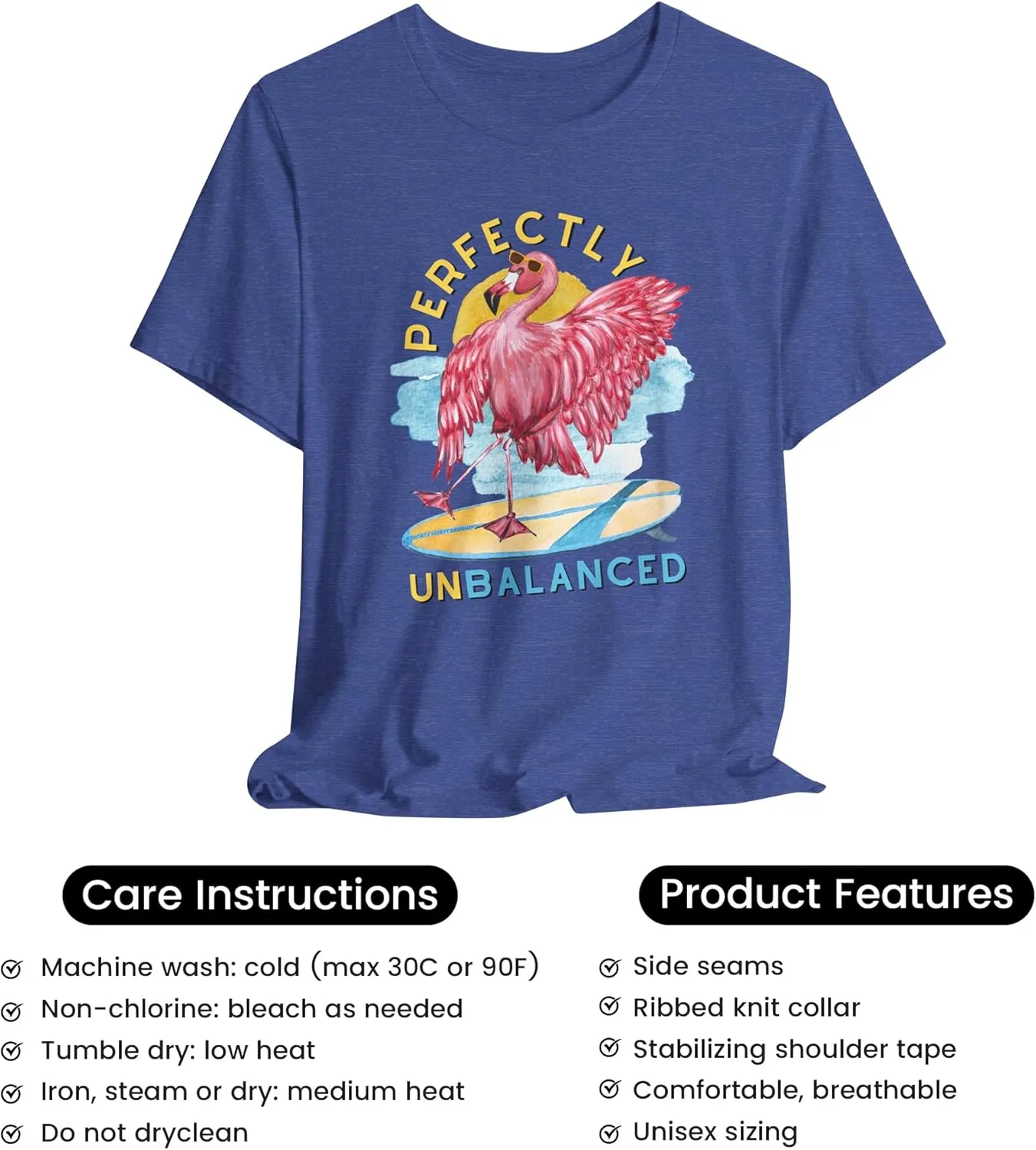 Flamingo Paddle Board T-Shirt  Funny Summer Flamingo Tee  Unisex Water Sport Beach Shirt  Bella Canvas Graphic Tee