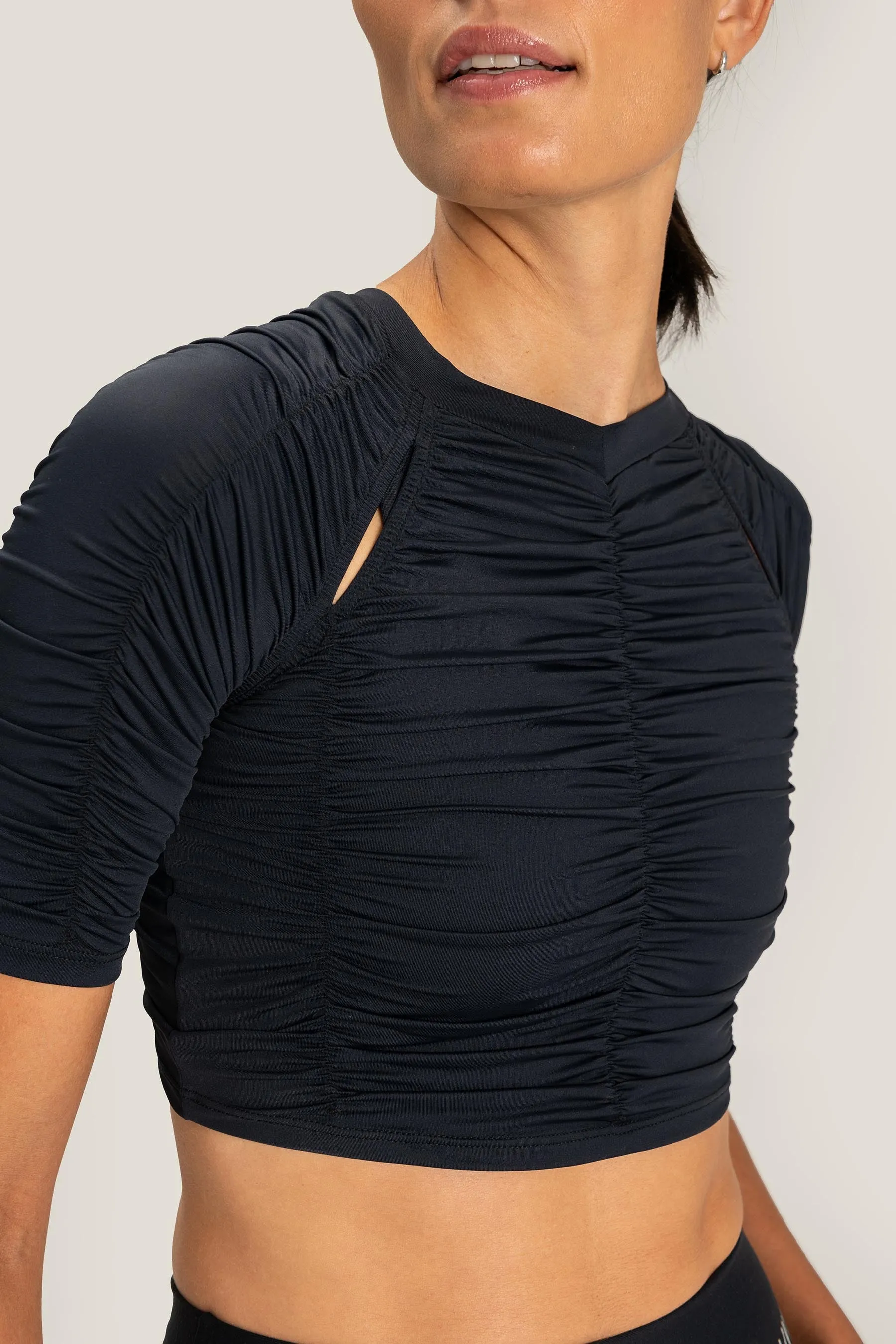 Hype Stretch Cropped Top