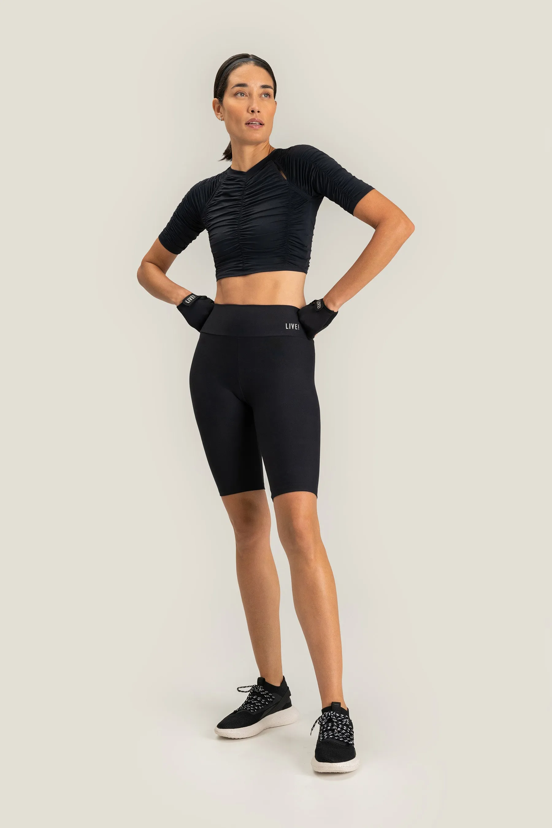 Hype Stretch Cropped Top