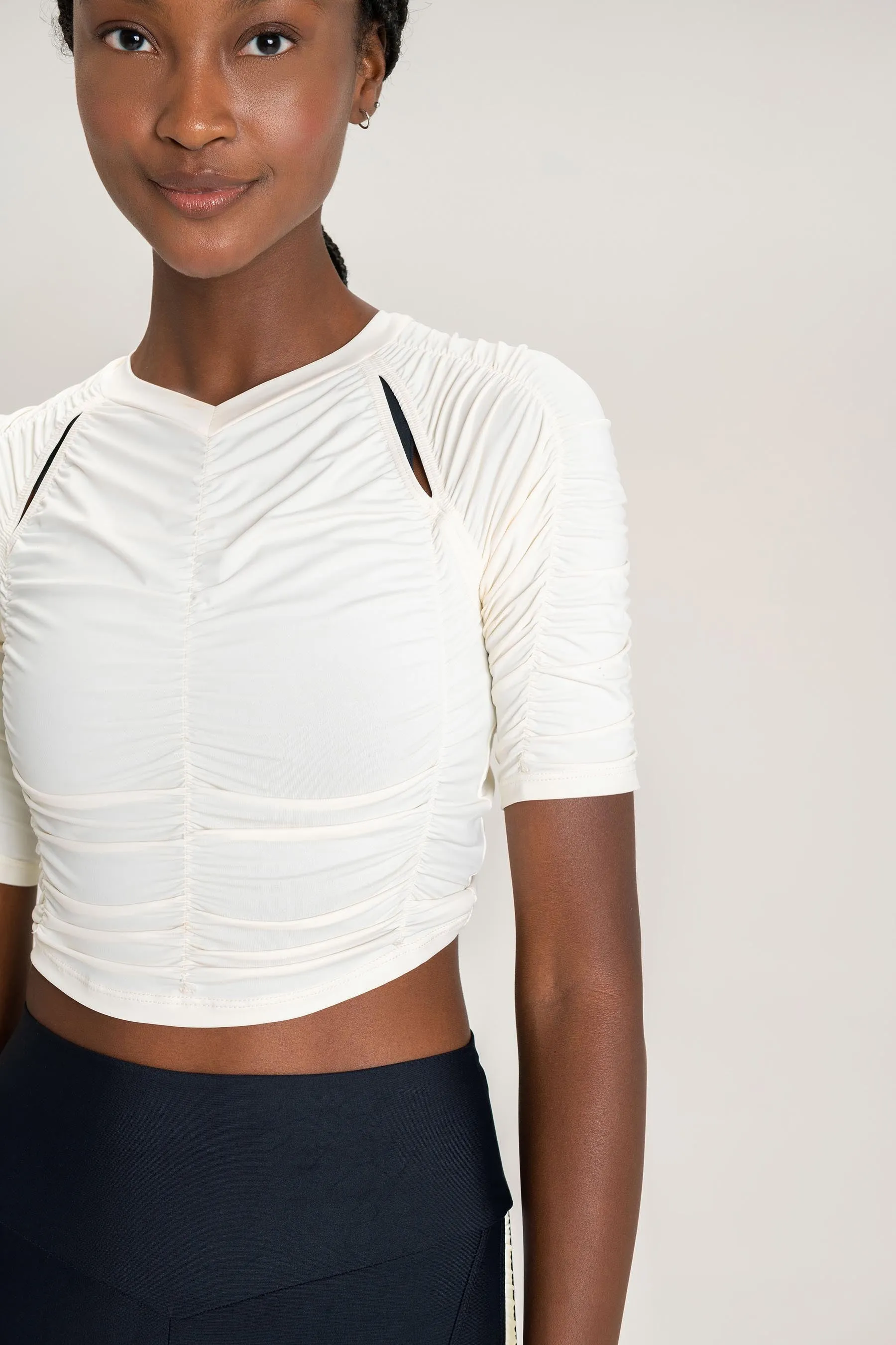 Hype Stretch Cropped Top