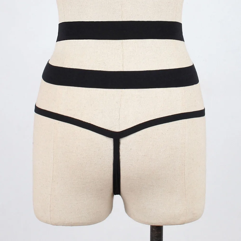 Lingerie Bandage Thong Underwear