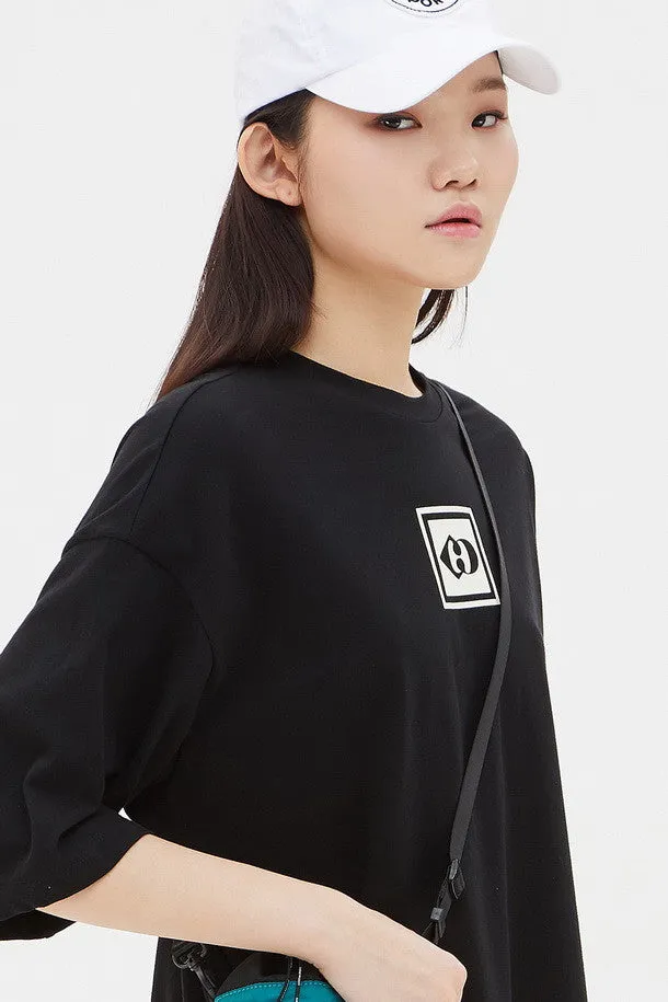 [LUCKY des SPORTS] Boxy-fit Long T-shirt(UV Protection)