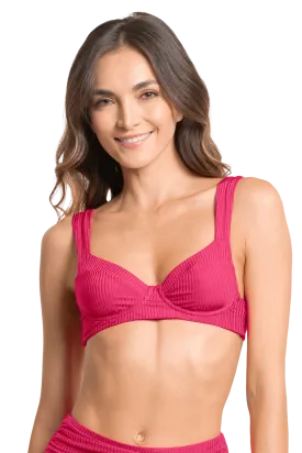 Maaji Bailey Unmolded Underwire Bikini Top - Strawberry - FINAL SALE