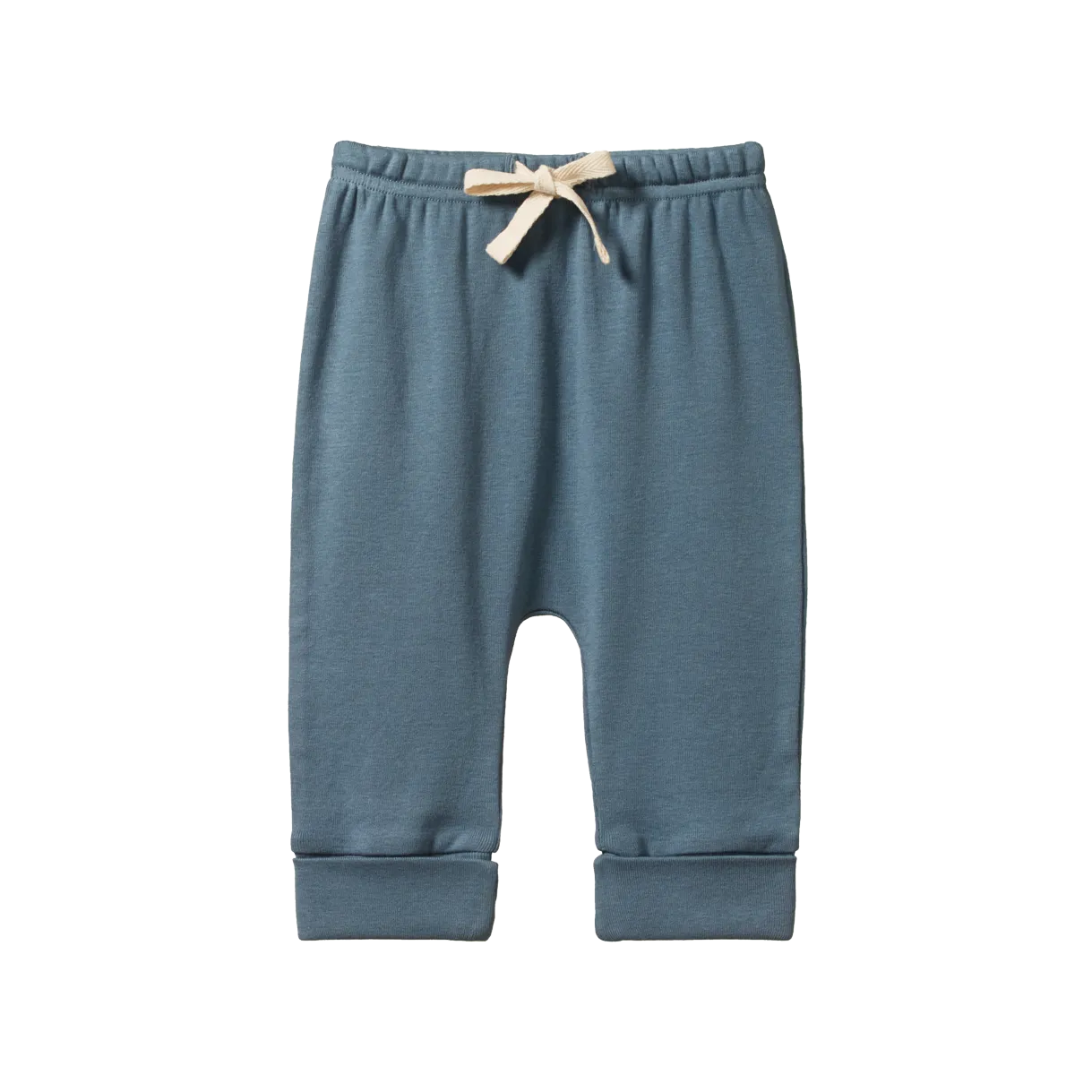 Nature Baby Cotton Drawstring Pants - Deep Blue