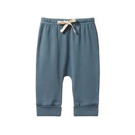 Nature Baby Cotton Drawstring Pants - Deep Blue