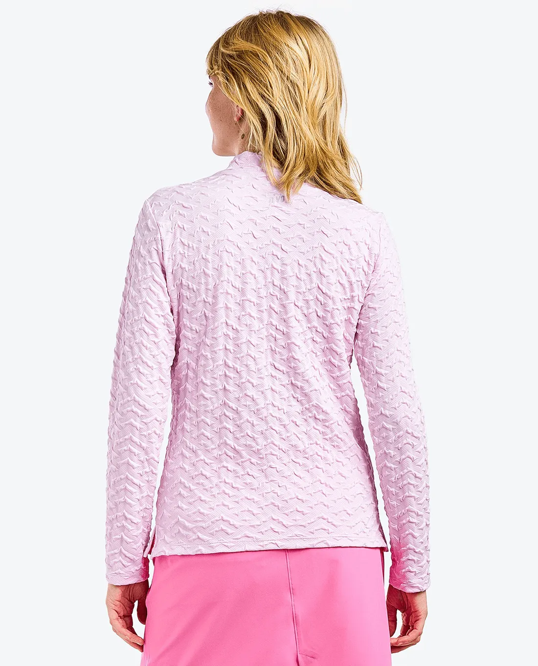 NIVO Mady Mock Neck Top 173 Pink Sugar