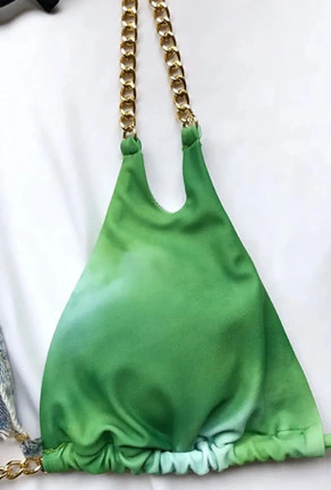 PAGI - TIE DYE CHAIN STRAP SWIMSUIT