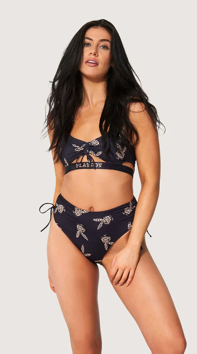 Playboy Peekaboo Leopard Bikini