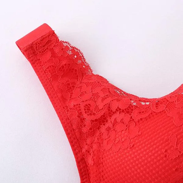 Plunge Wireless Adjustable Print Busty Comfort Bras