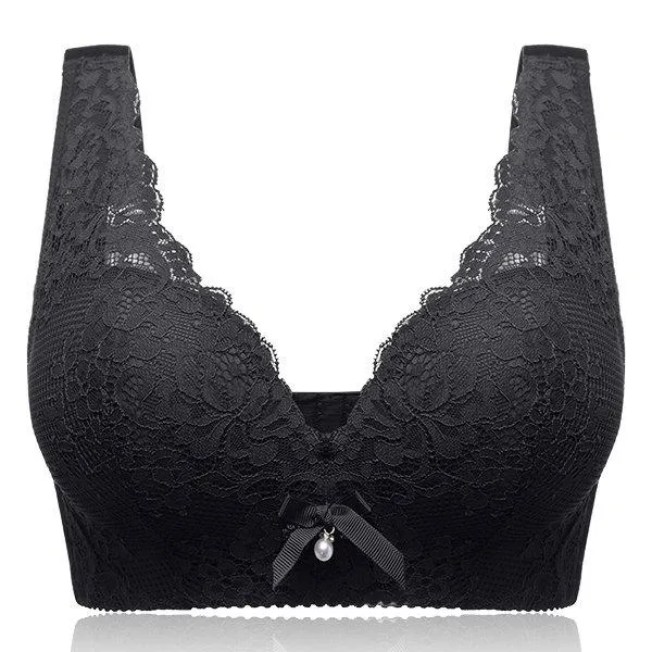 Plunge Wireless Adjustable Print Busty Comfort Bras