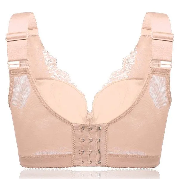 Plunge Wireless Adjustable Print Busty Comfort Bras