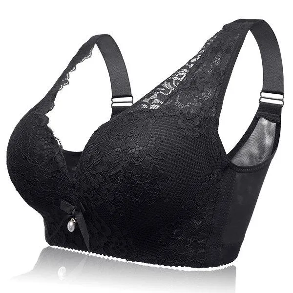 Plunge Wireless Adjustable Print Busty Comfort Bras