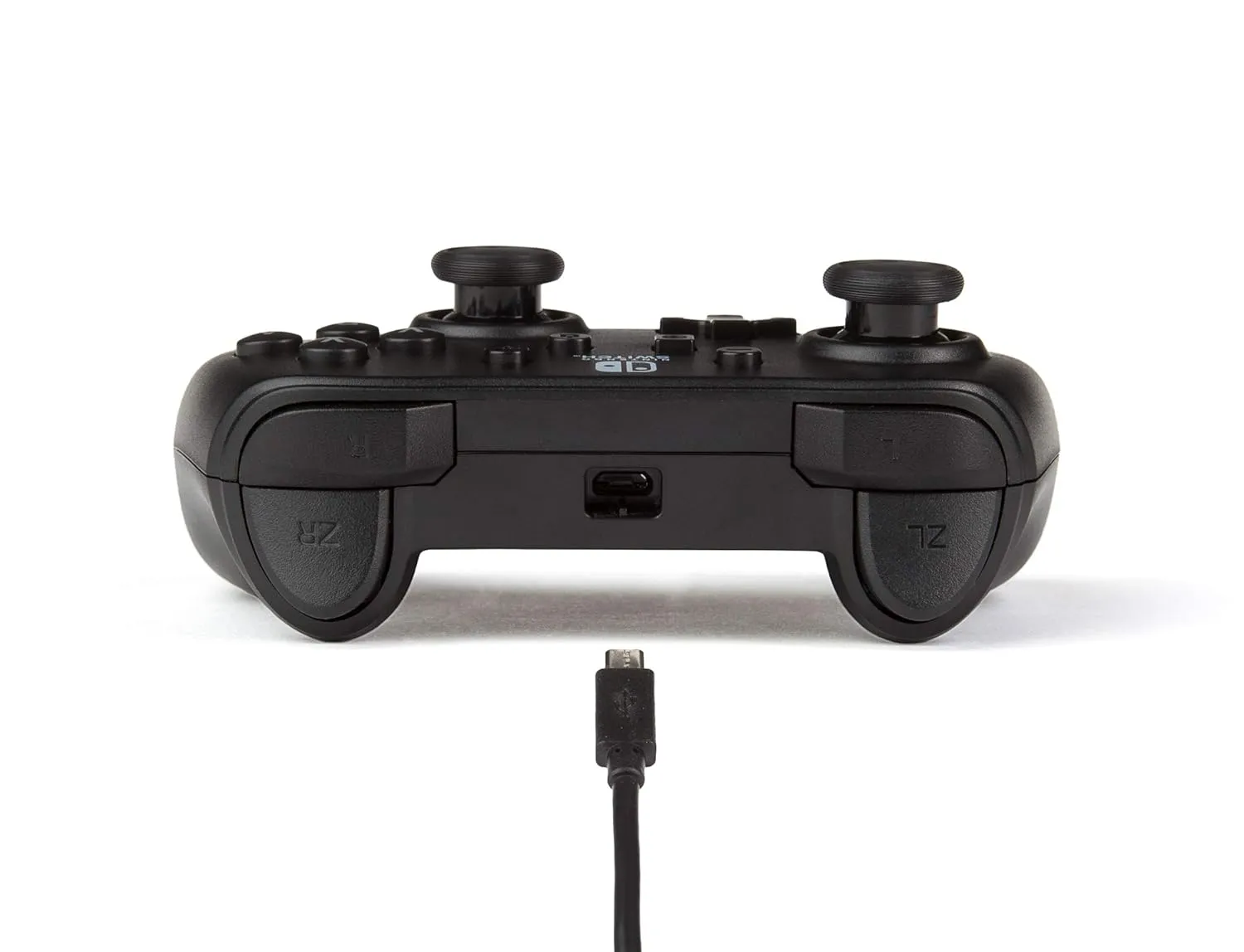 PowerA Nintendo Switch Wired Controller - Black, Detachable 10ft USB Cable, No Battery Required, Officially Licensed By Nintendo