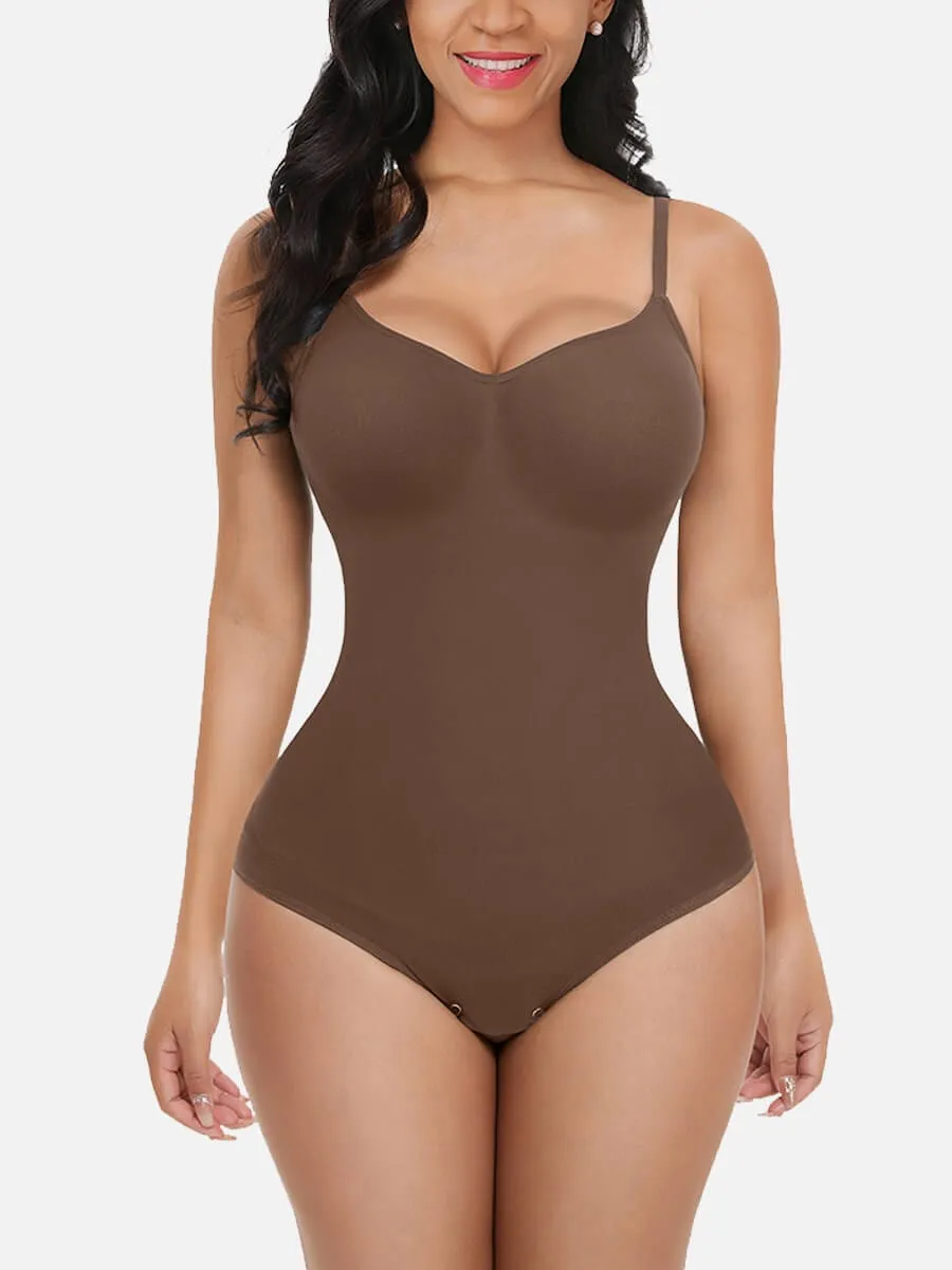 Seamless One Piece Bodysuit Briefs