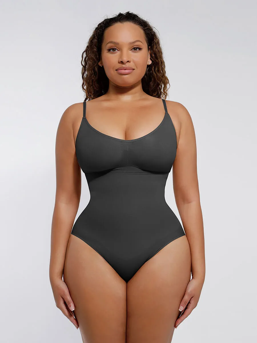Seamless One Piece Bodysuit Briefs