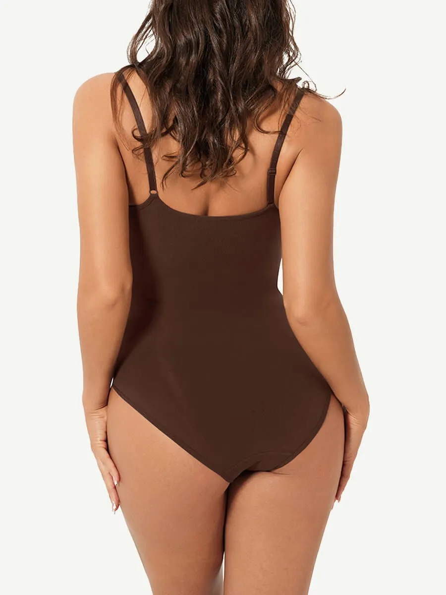 Seamless One Piece Bodysuit Briefs