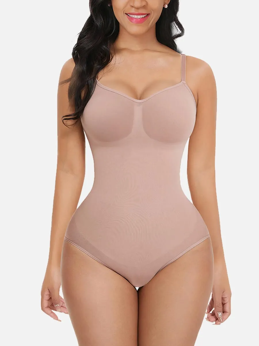 Seamless One Piece Bodysuit Briefs