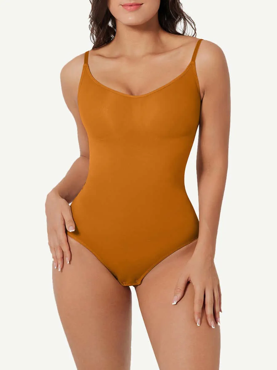 Seamless One Piece Bodysuit Briefs