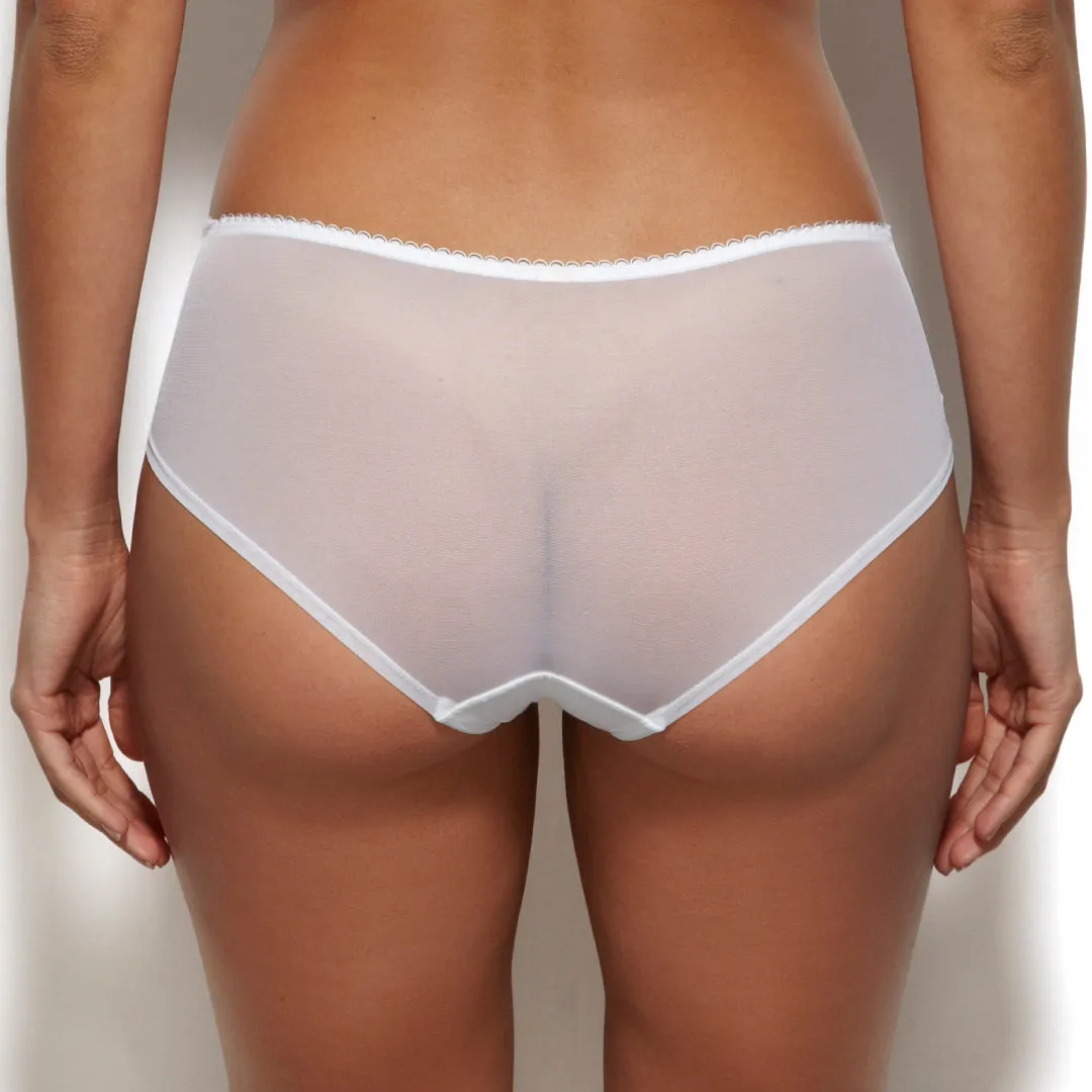 Sheer Shorts Panty Gossard Superboost Lace White